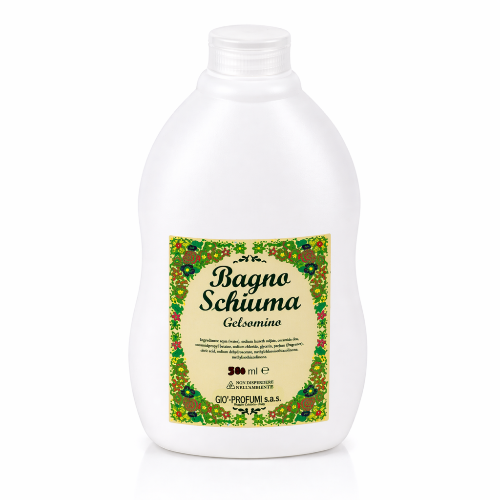Bagnoschiuma Gelsomino – Rituale floreale di eleganza