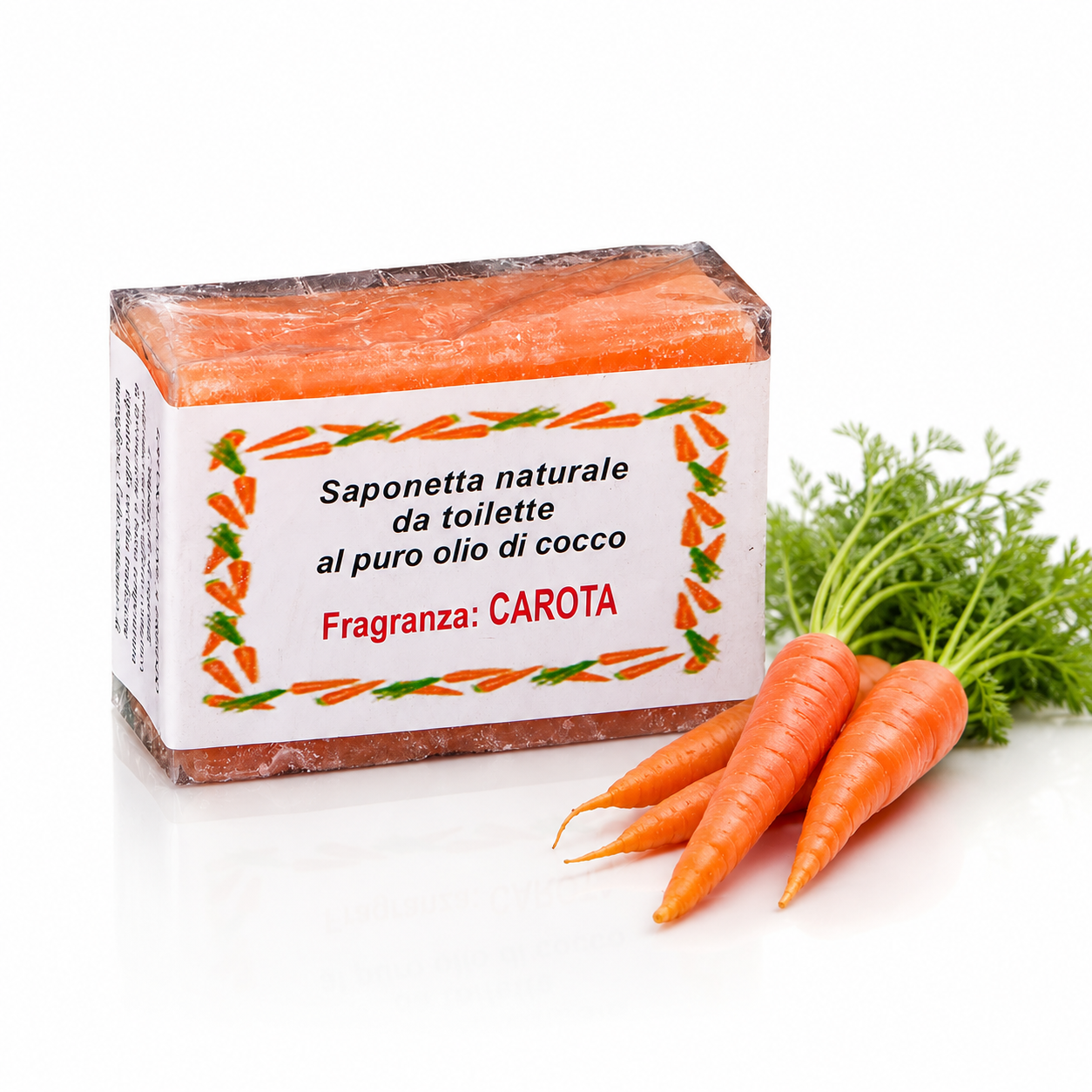 Saponetta naturale - Carota